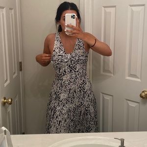 Zara print dress